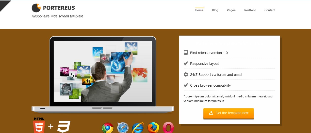 应用程序模板 HTML5