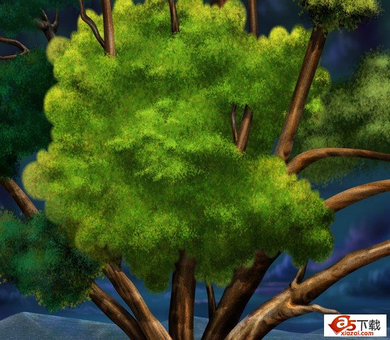 森林分层模板(PSD)
