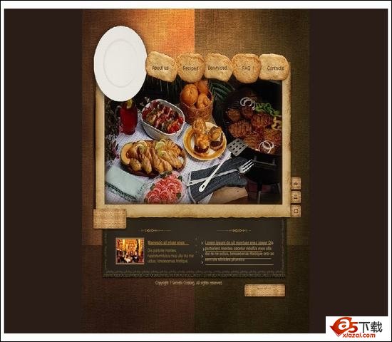 TM 食物模板(FLASH) 3